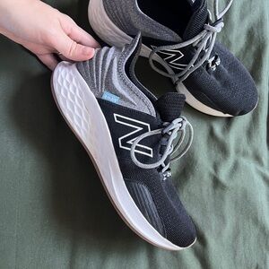 New Balance Black and Gray Sneakers
